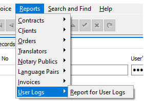 Our Enterprise (Multiuser) Edition enables the admin users that you create (there must be at least one admin) to see reports by the users...