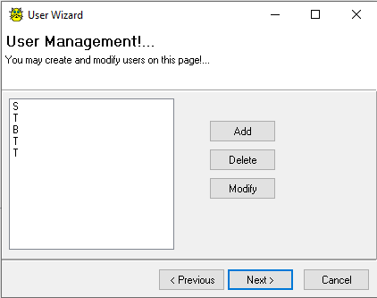 The admin users amongst the users that you created (there must be at least one admin) may see which operations the users have done; add new users using Show Users wizard and assign their powers...